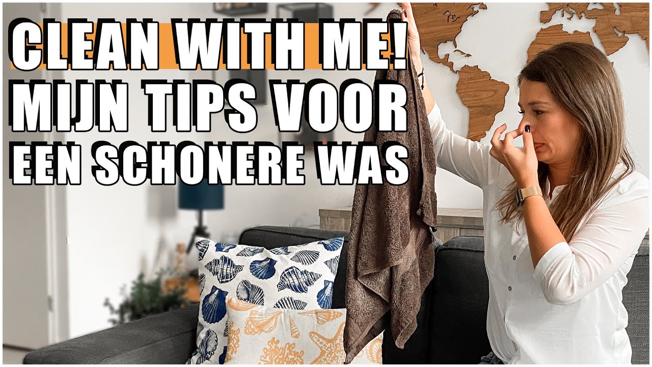 CLEAN WITH ME | Tips voor een nog schonere was | ZWEETGEUR uit kleding halen | DIDI VAN BERGEN