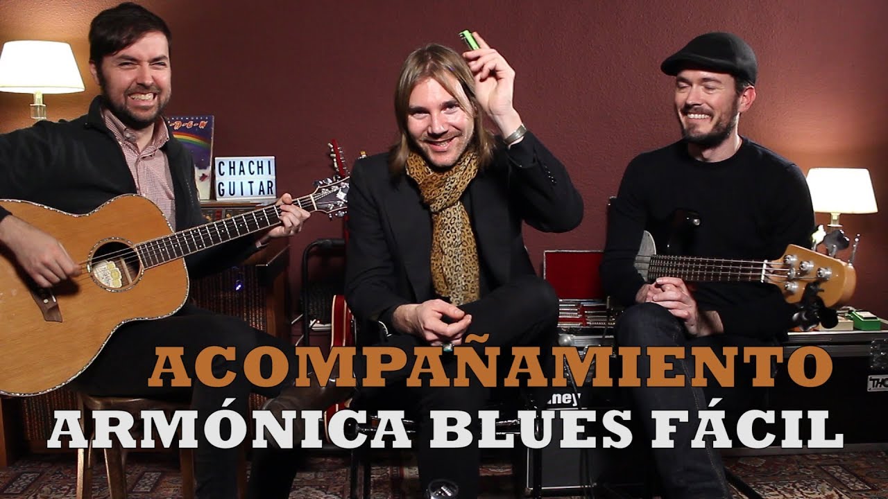 Acompañamiento ARMÓNICA BLUES FÁCIL / Chachi Guitar