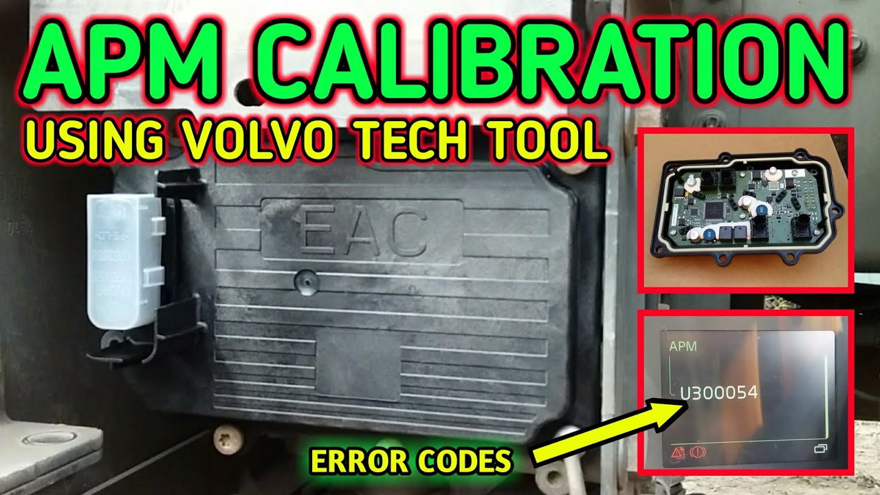 AIR PRODUCTION MODULATOR (APM) CALIBRATION USING VOLVO TECH TOOL ON VOLVO FMX 440