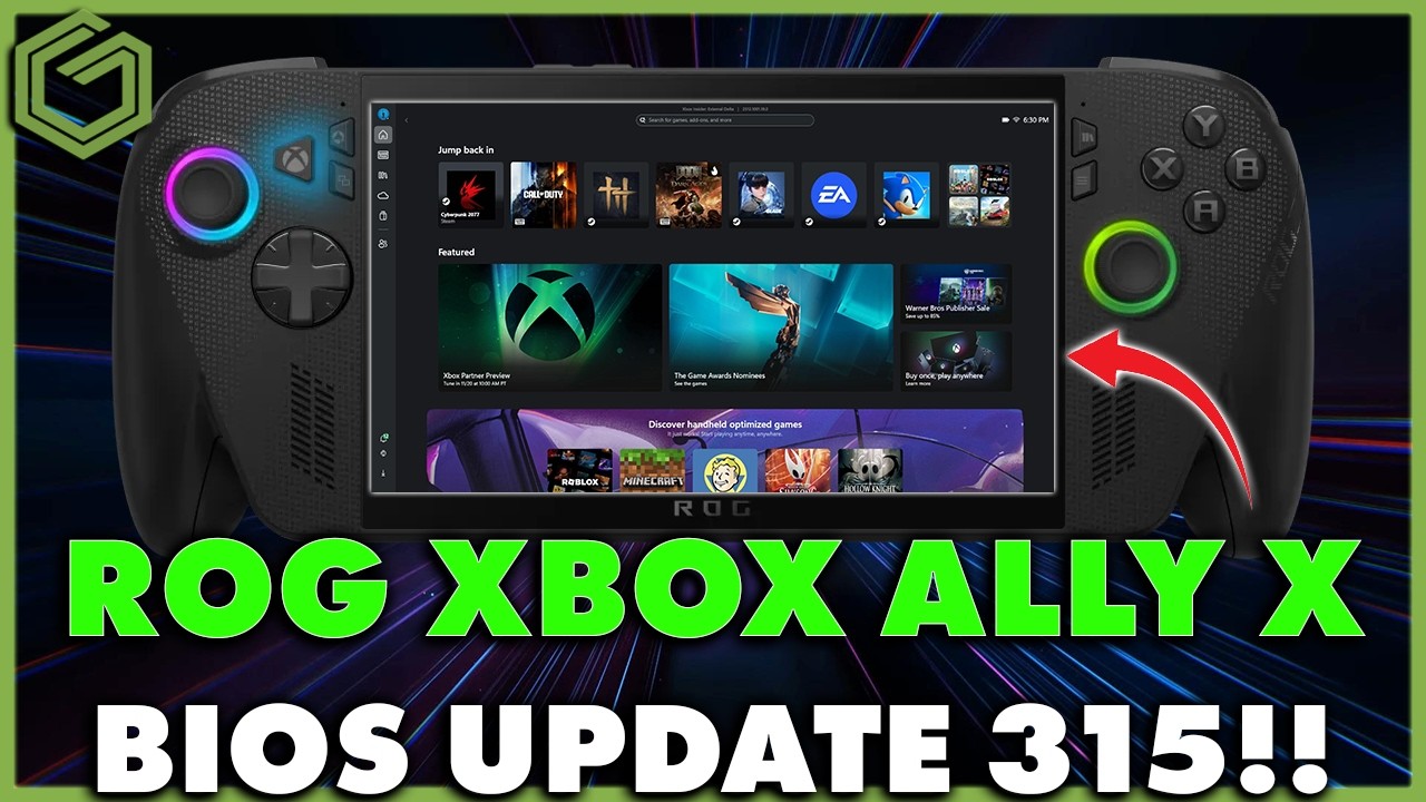 ROG Xbox Ally X NEW Bios Update & More February 2026!!