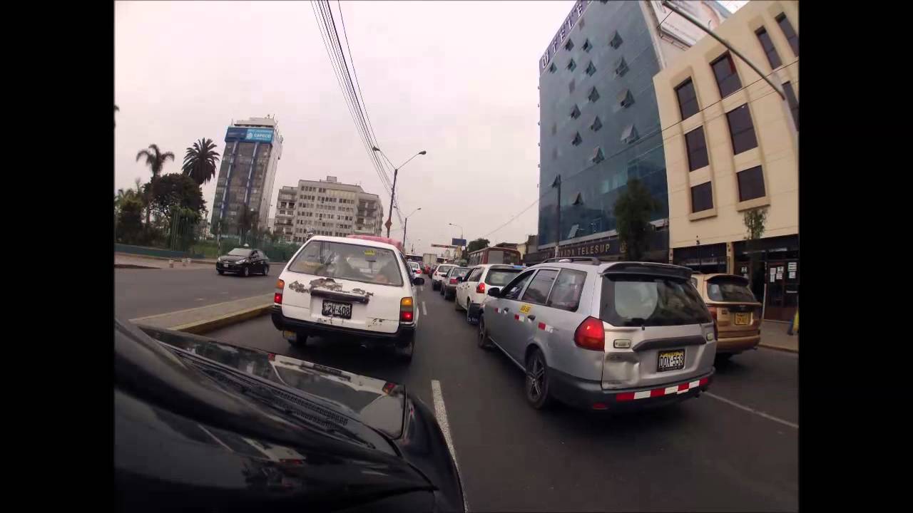 Lima taxi ride