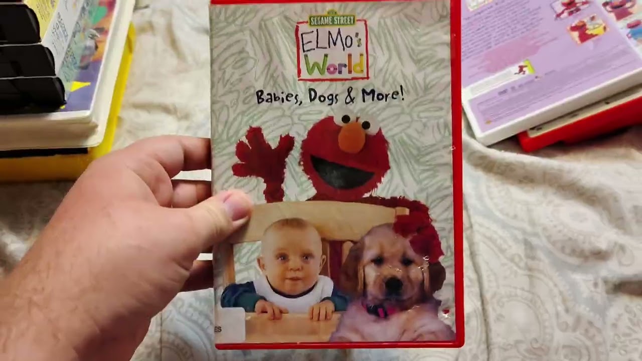 Моя коллекция VHS/DVD «Мир Элмо».