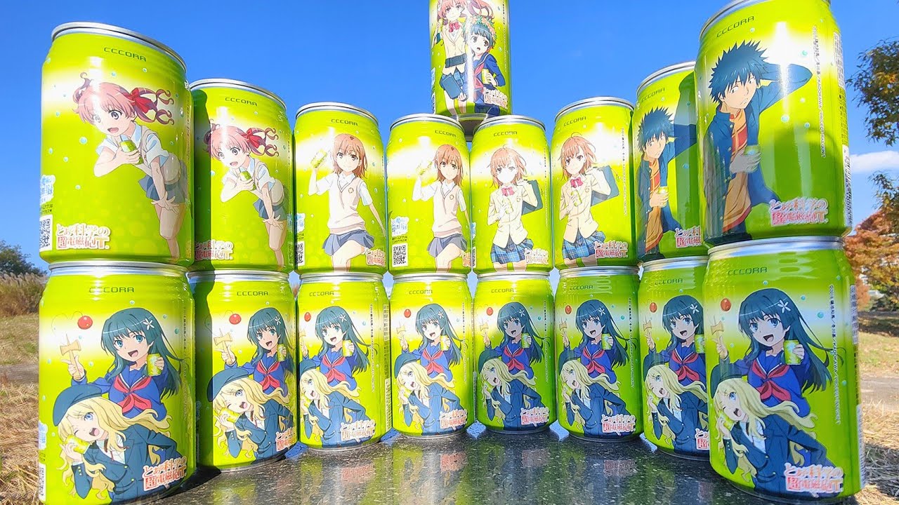 【とある科学の超電磁砲】　自動販売機全18箇所周ってきた！　立川　聖地巡礼