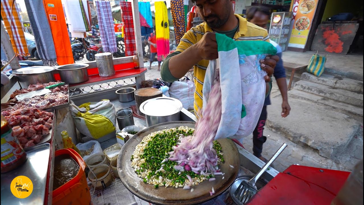 Most Popular Double Tadke Wali Pot Kaleji Making In Rs. 50/- Only l Ranchi Street Food