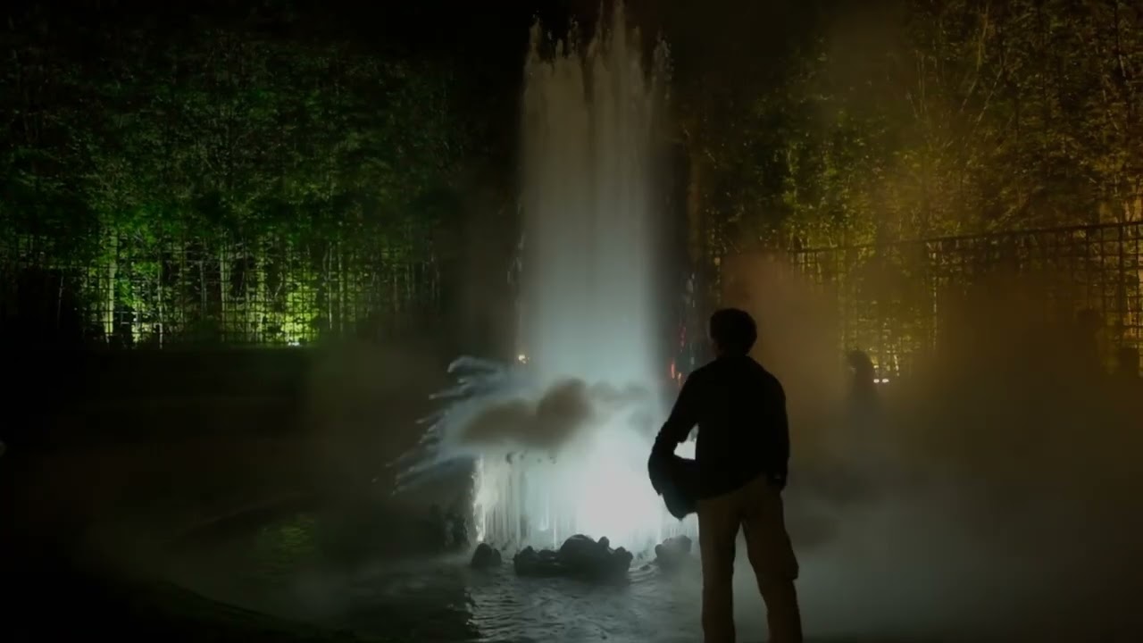 Versailles Fountain night show