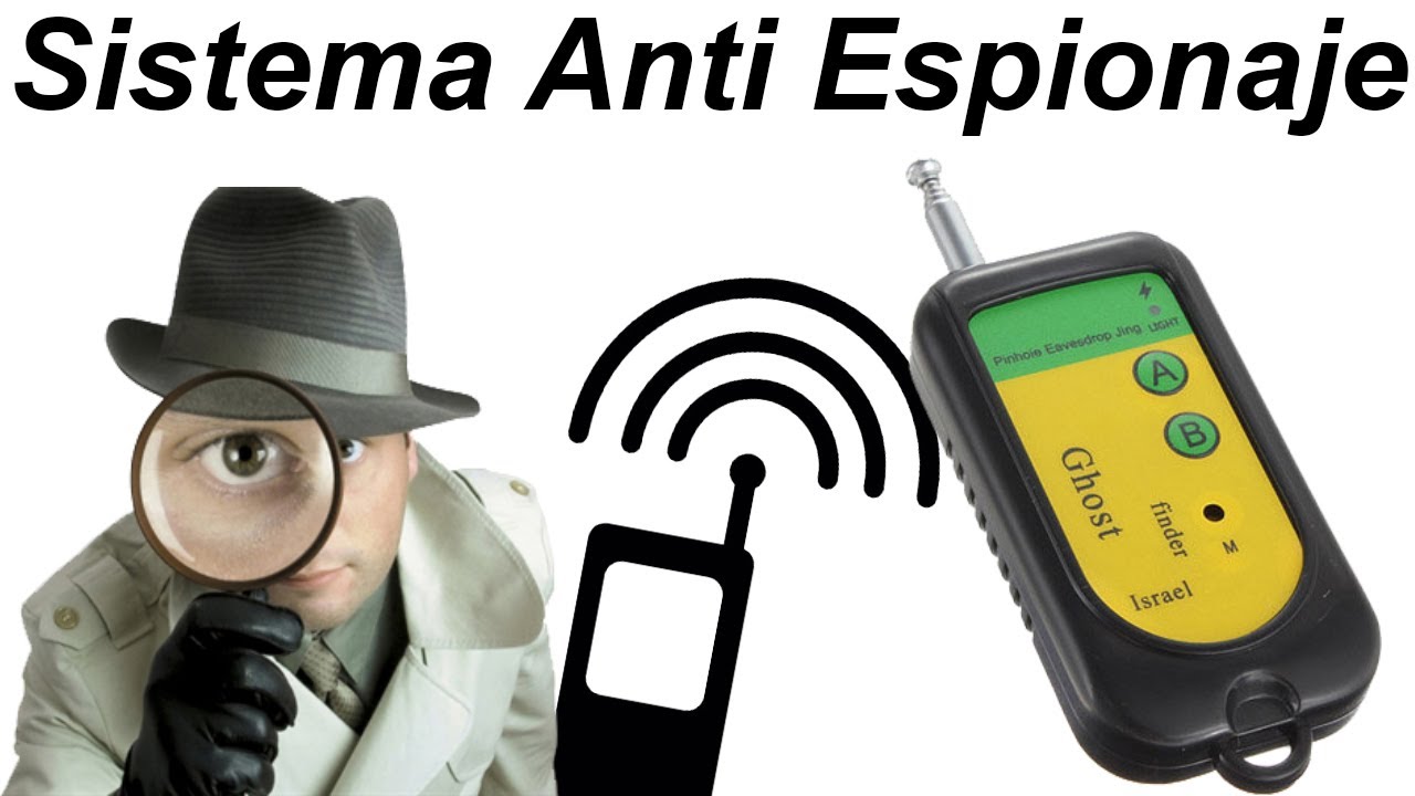 Sistema Anti Espionaje Anti-Spy Cell Phone Signal - Detector de Frecuencias