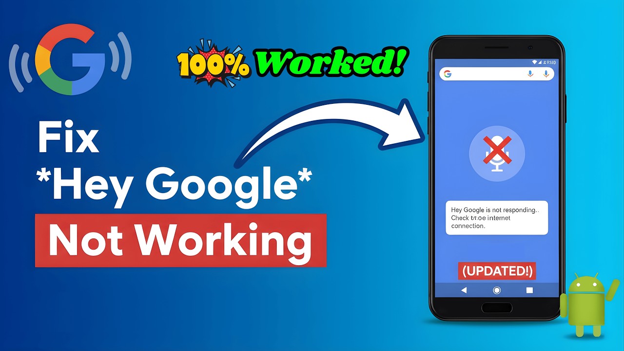 Fix Hey Google Not Working on Android Phone | 2026! (UPDATED!)
