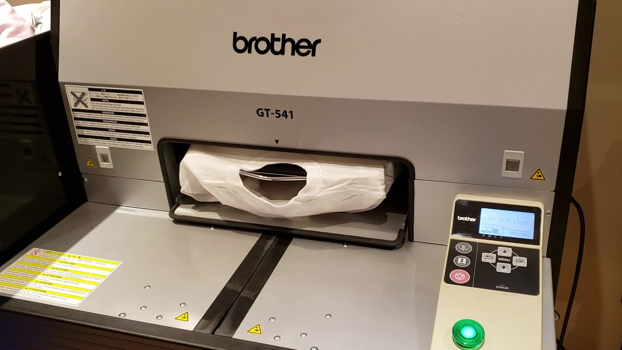 Brother GT-541 Direct To Garment DTG Printer for sale in the GTA