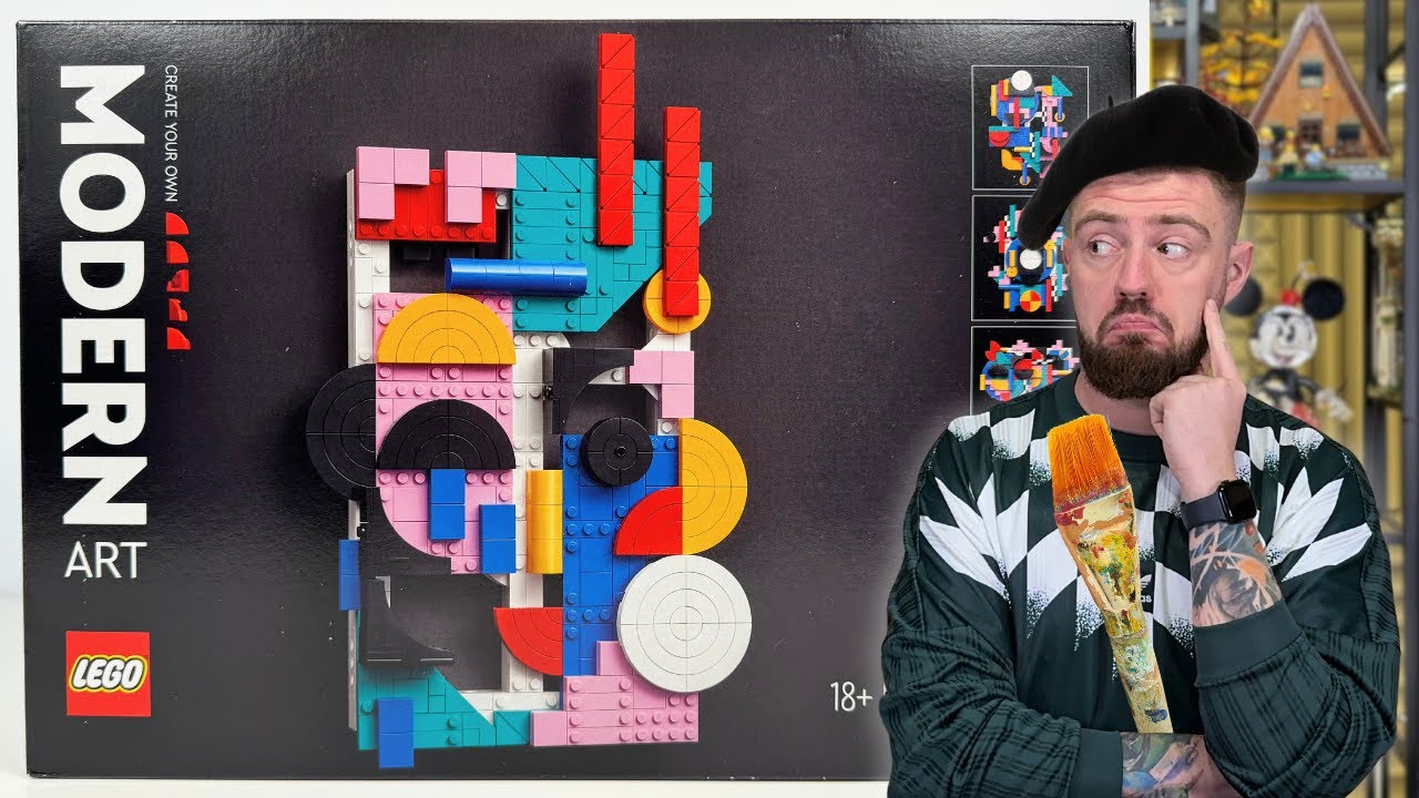 SZTUKA WSP&Oacute;ŁCZESNA 🎨 LEGO ART 31210 RECENZJA