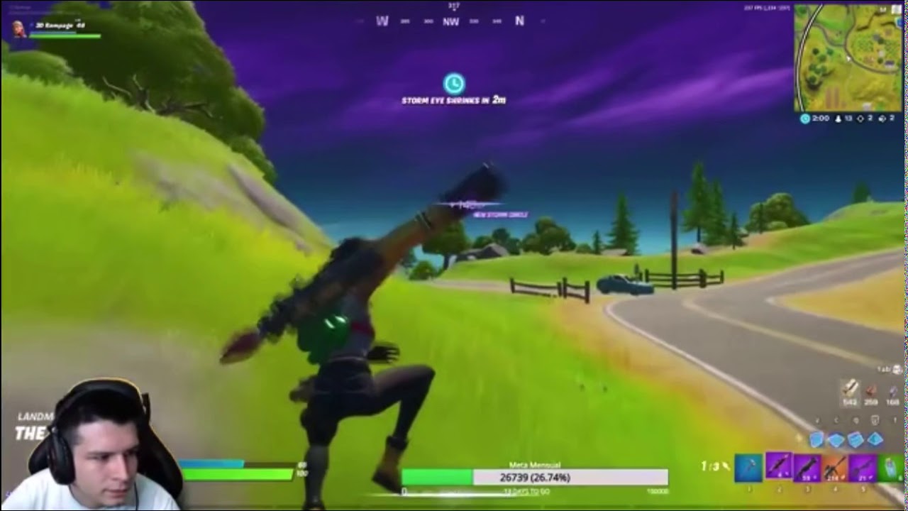 RAMPAGE MATA a BUGHA(Campeón del Mundo) - FORTNITE