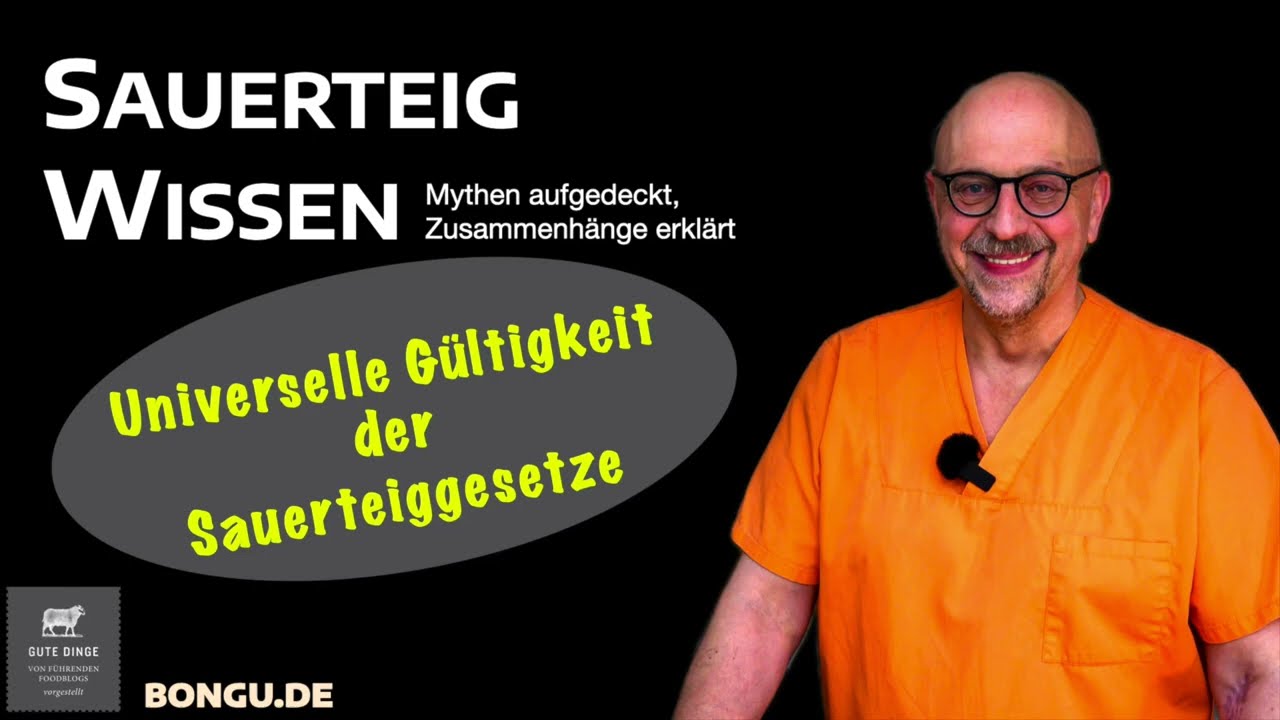 Universalit&auml;t der Sauerteiggesetze