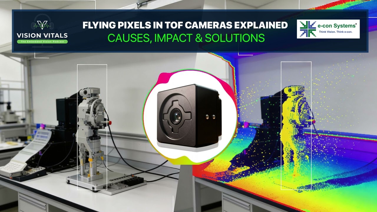 Flying Pixels in ToF Cameras Explained: Causes, Impact & Solutions | Vision Vitals Podcast