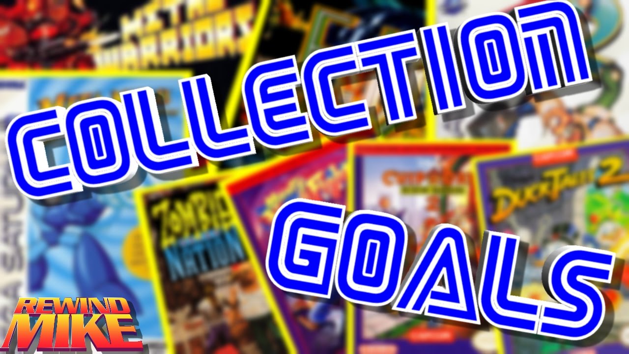 My Video Game Collection Goals | Rewind Mike