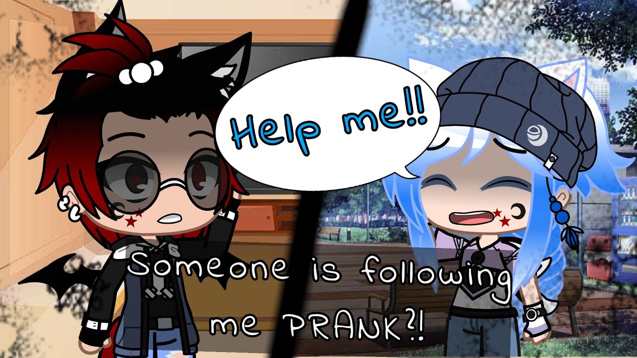 Someone is following me Prank!! // Plot twist?? // Short T-T // Stellar GL // UwU