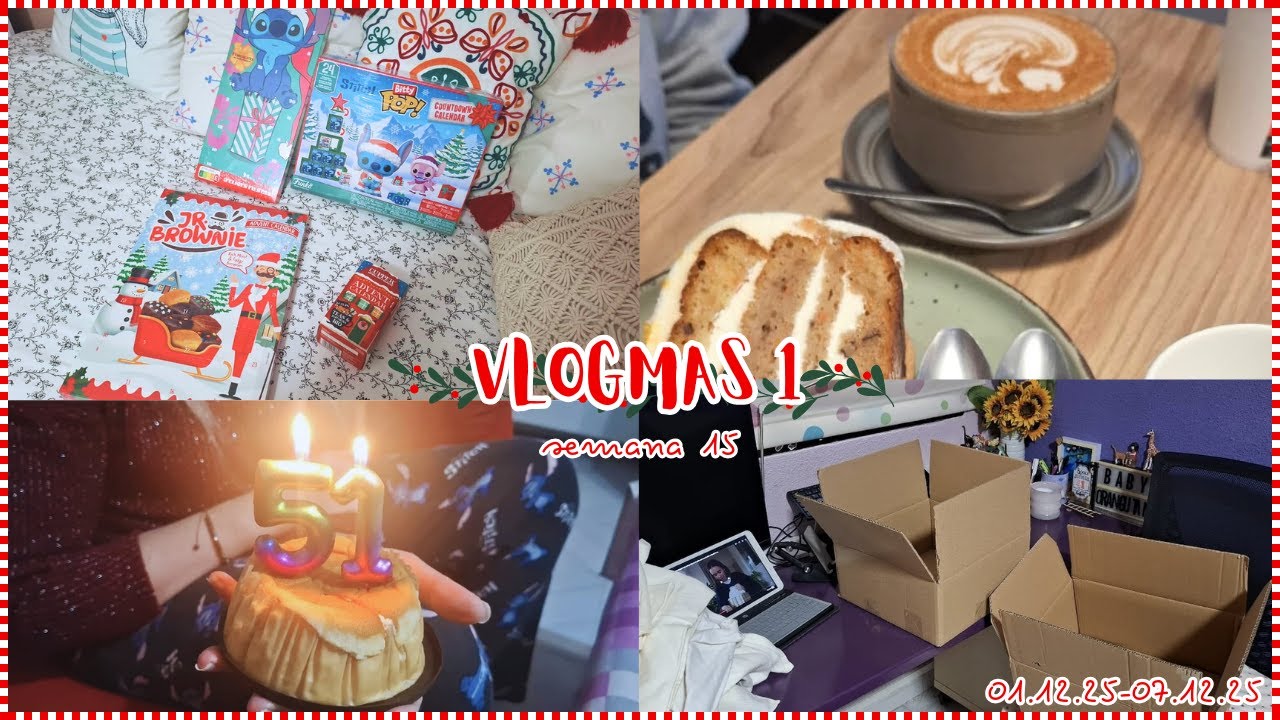 CALENDARIOS DE ADVIENTO | ACABO EN URGENCIAS | CUMPLE DE MI MAMI | #15 #vlog  #vlogmas #christmas
