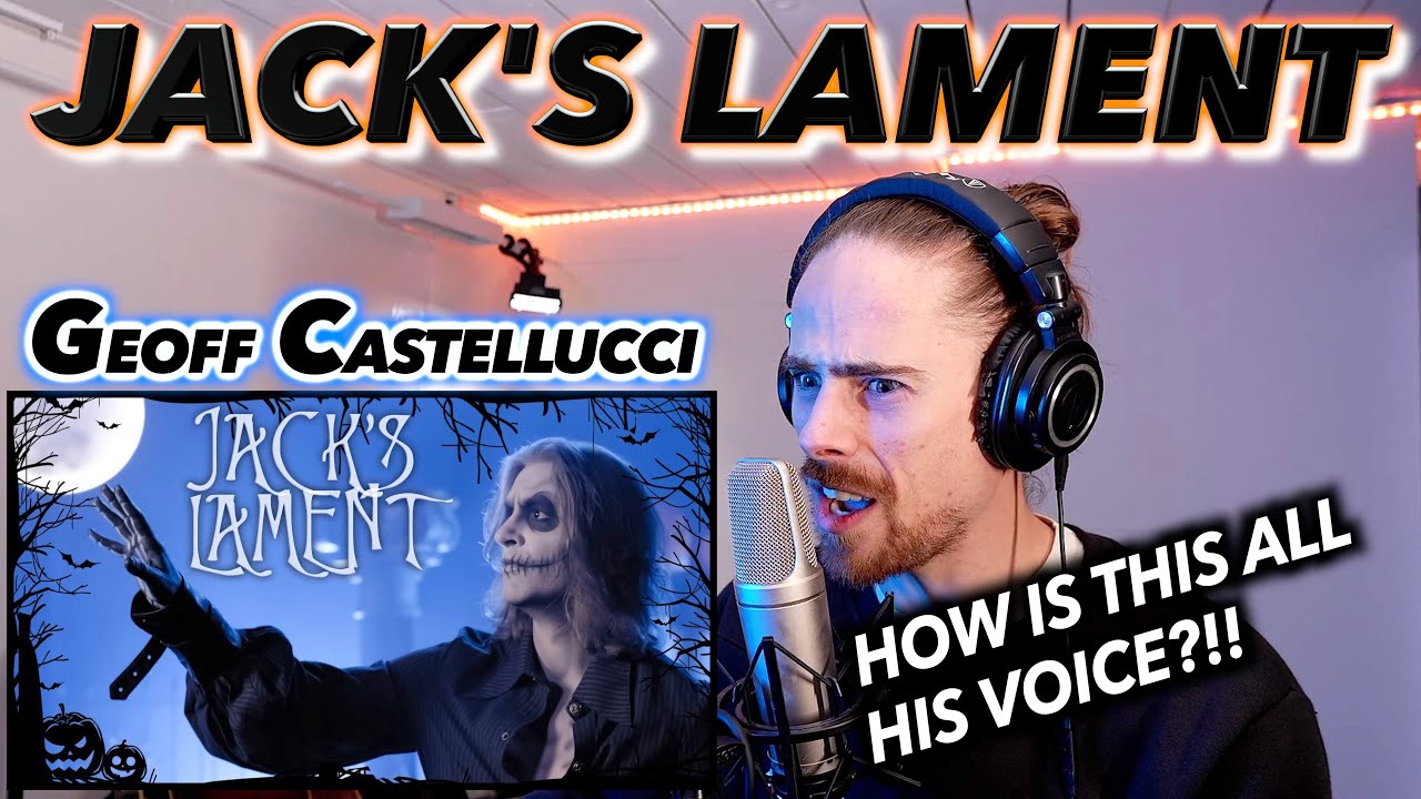 Geoff Castellucci - JACK'S LAMENT (Bass Singer Cover) FIRST REACTION! (HOW IS THIS ALL HIS VOICE?!!)