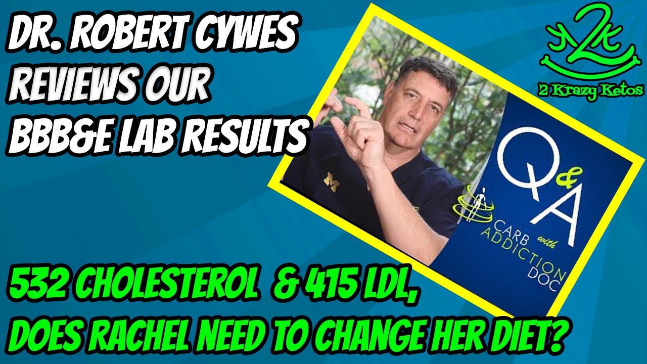 Dr. Robert Cywes reviews our lab results | Is high cholesterol safe on keto? | Is Keto safe?
