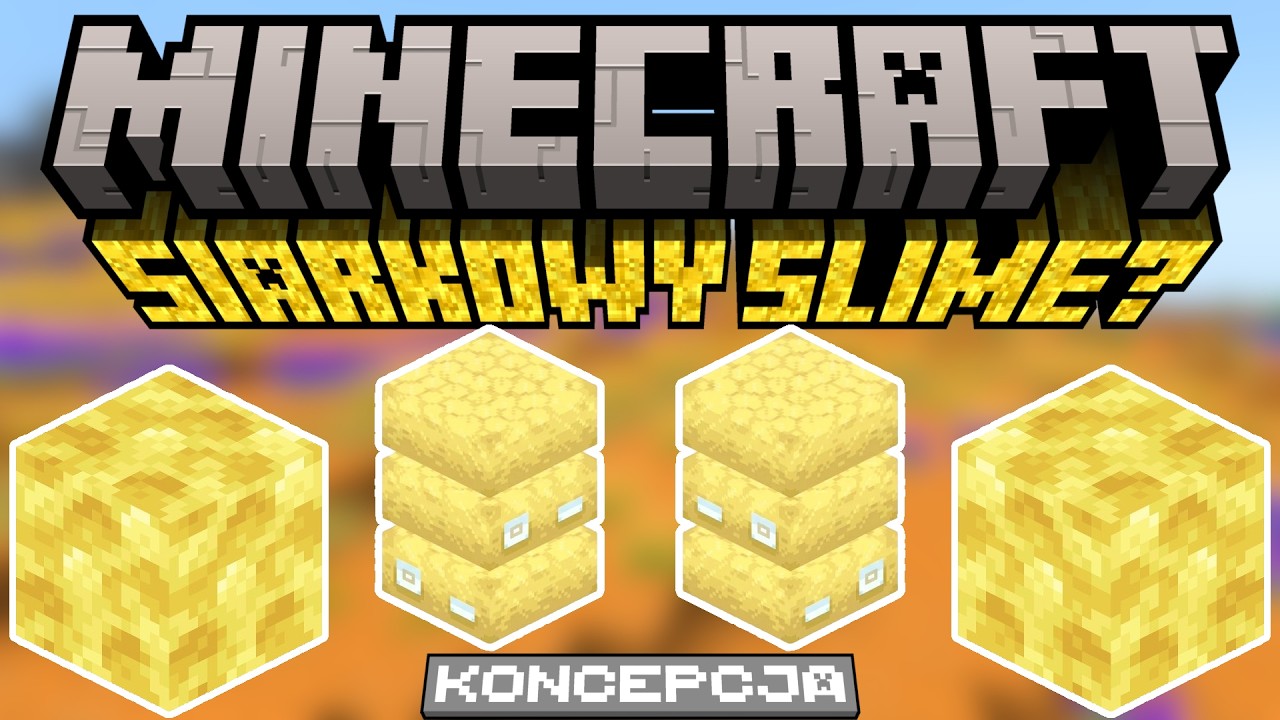 NOWA AKTUALIZACJA! SIARKOWY Biom i Siarkowe Slime NADCHODZĄ w Minecraft?