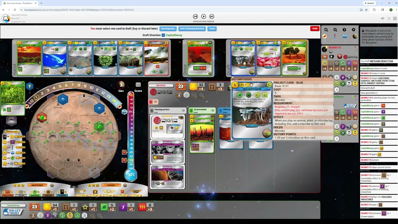 When life gives you aquifers, start pumping | Terraforming Mars Replay Review