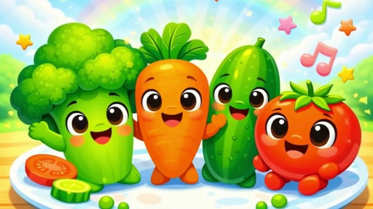 Овощи — Ням-ням! 🥦🥕