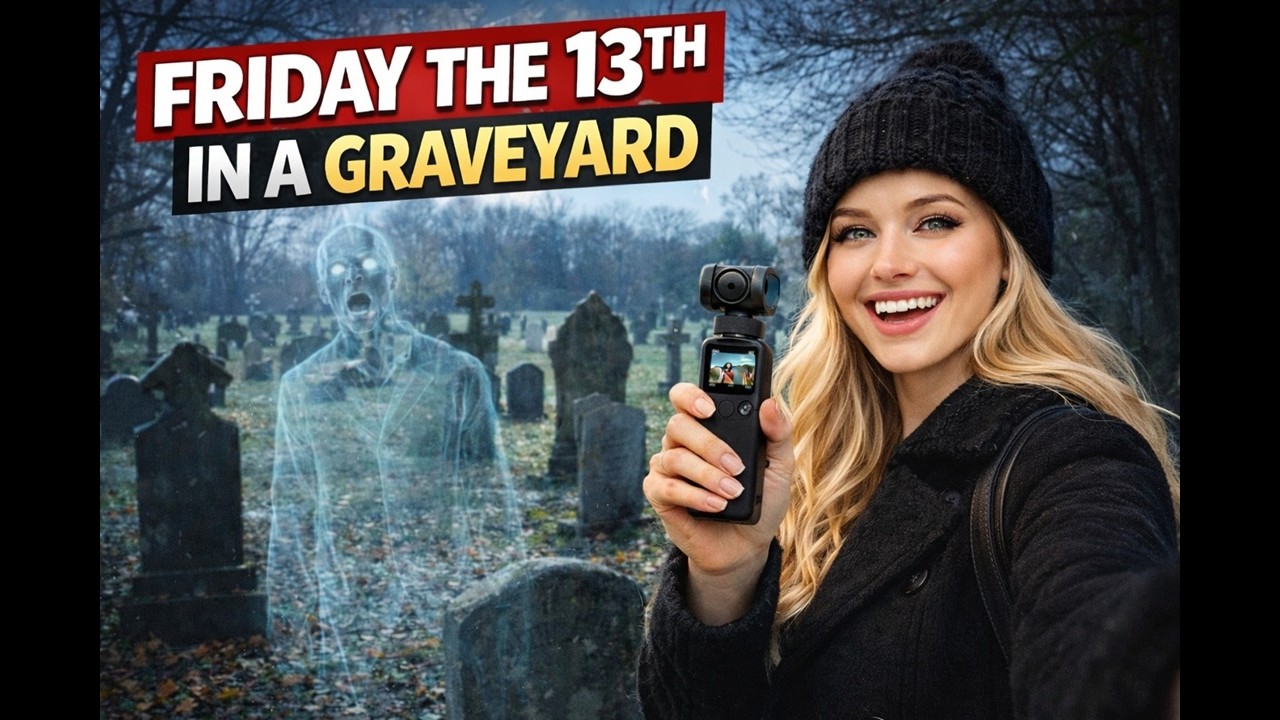 Friday the 13th Vlog in Graveyard