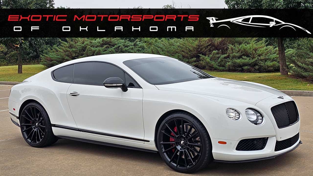 Bentley Continental GT V8 S 2015 года выпуска продаётся — Обзор