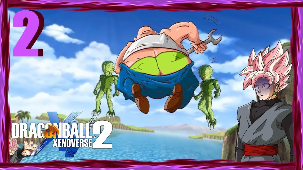 Розэ Гоку Блэк играет в Dragon Ball Xenoverse 2 Часть 2 — Головы с трещинами?!