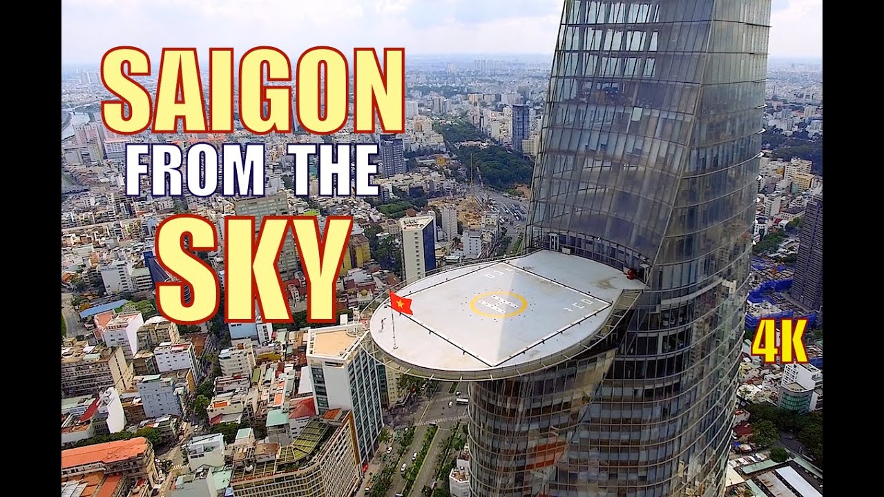 Saigon. VIETNAM in EPIC 4K. Modern day Ho Chi Minh City.