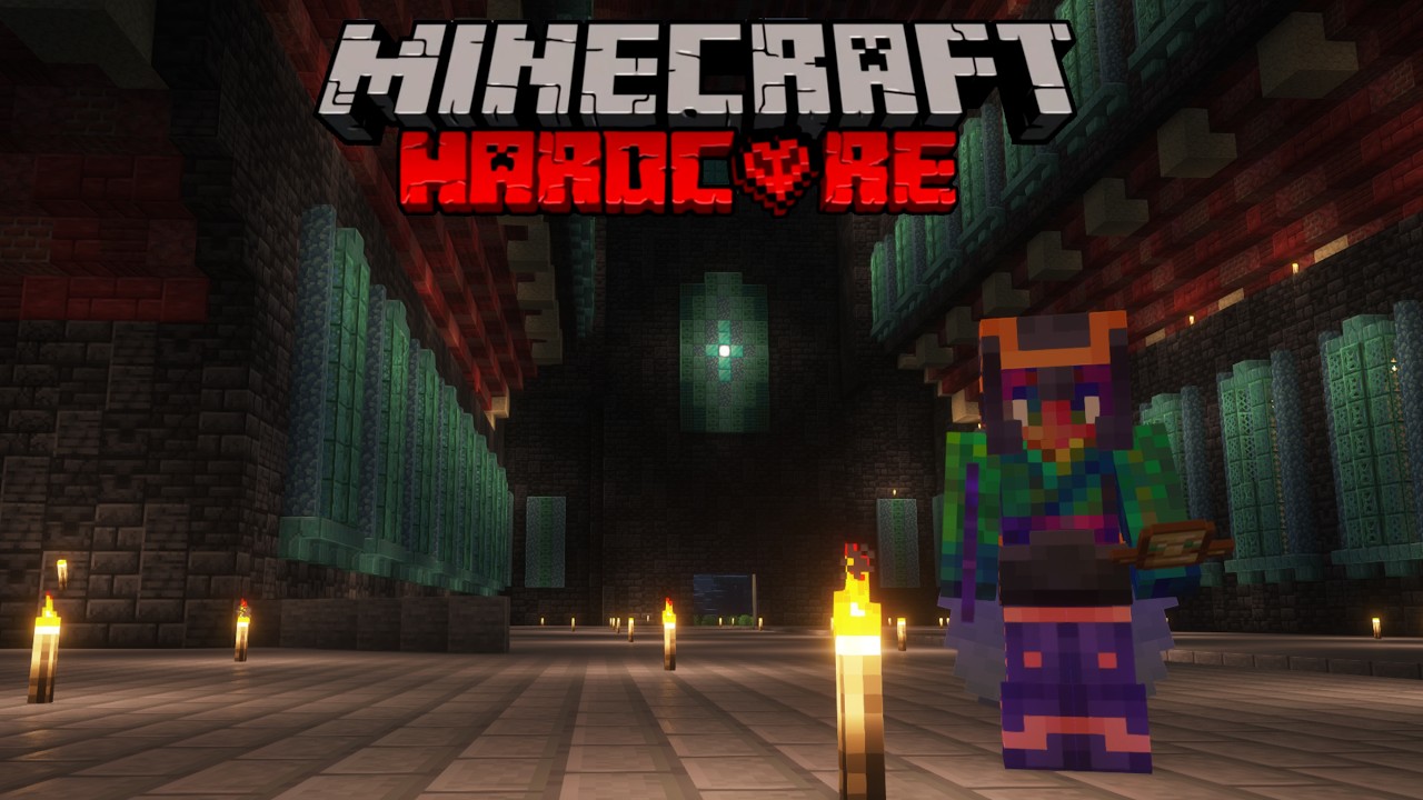 Designing the Cathedral Interior in Hardcore Minecraft