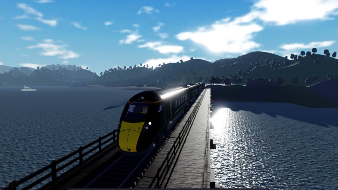 Driving class 802 (Leaton to Ashdean) in British railway #Roblox