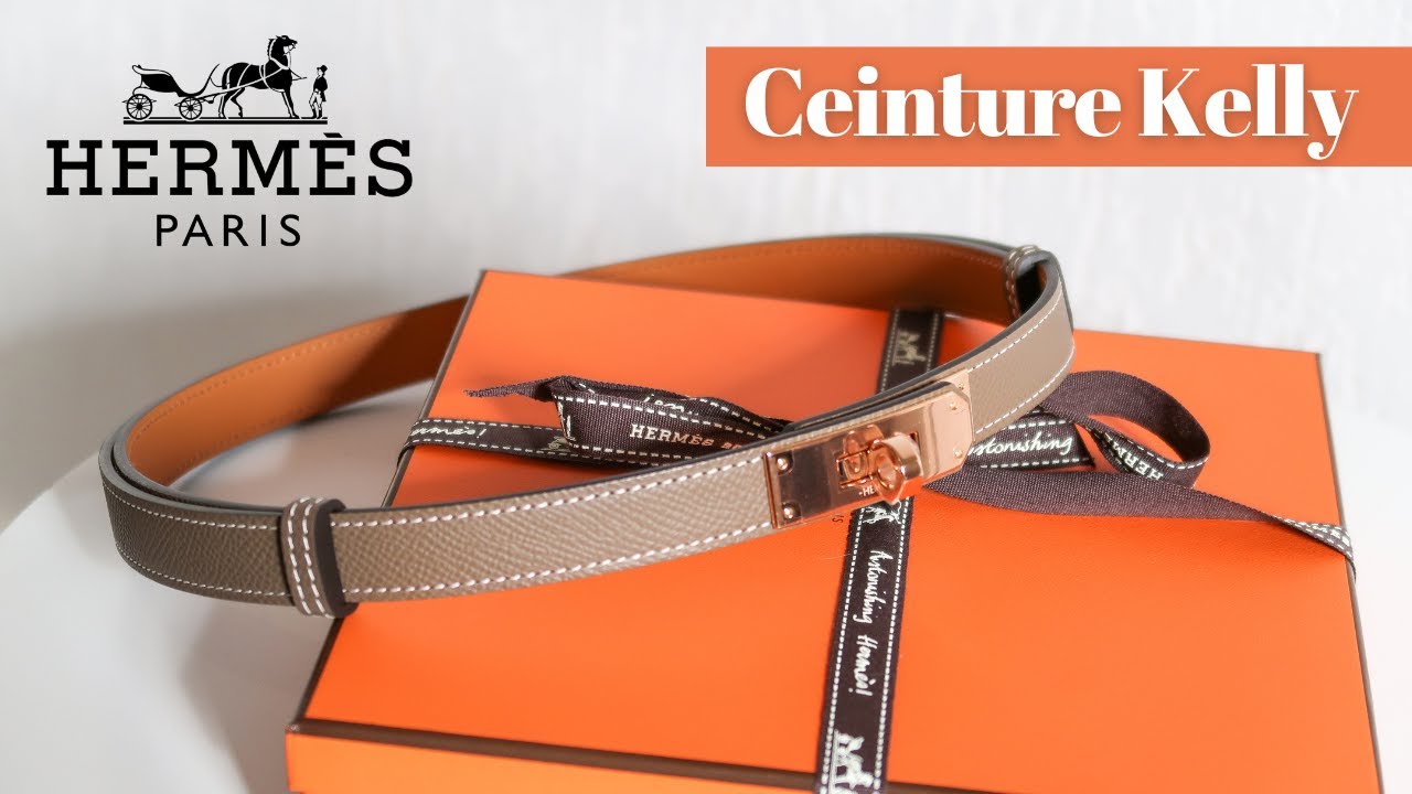 La ceinture Kelly HERMÈS • Unboxing & présentation