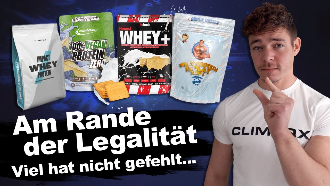 Eiweißanalysen - Welle 2! MyProtein, Rühl24, IronMaxx und Sinob getestet! | Fitness Food Corner