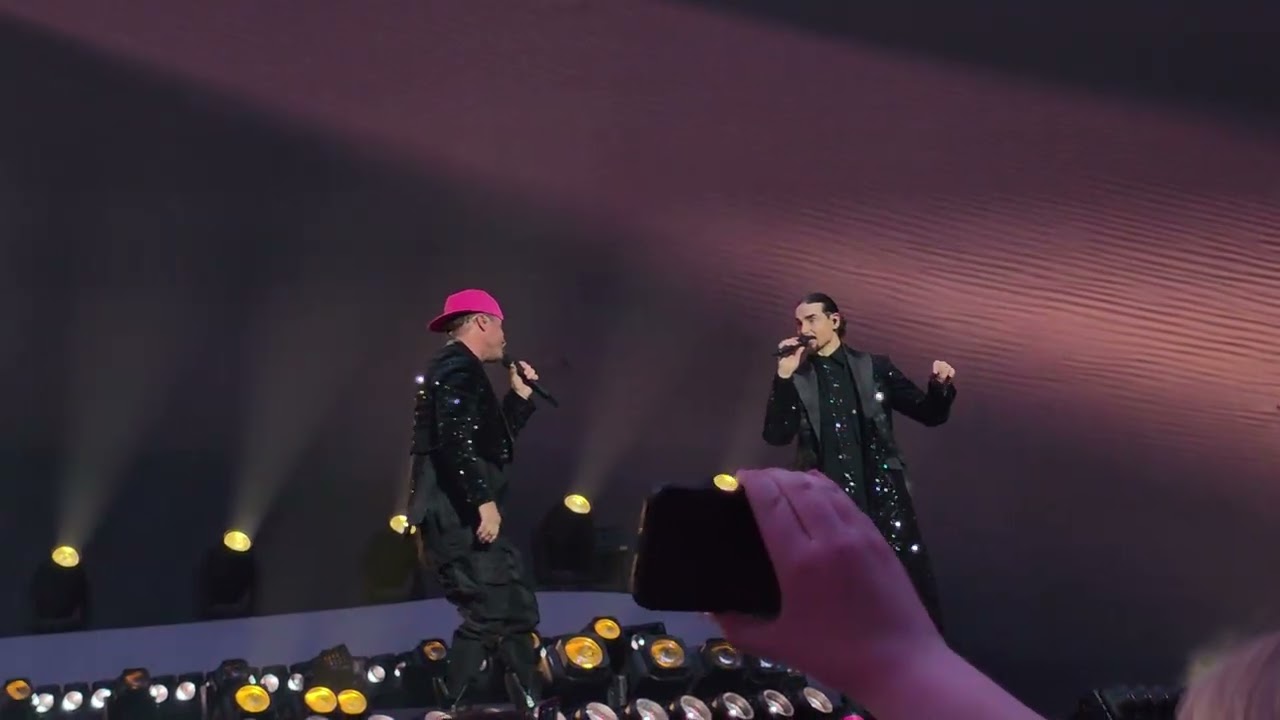 Don't Wanna Lose You  Now Backstreet Boys @the Sphere 2/13/26 floor
