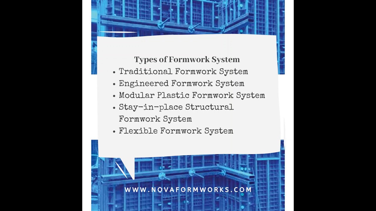 What is Formwork and Types  www.novaformworks.com