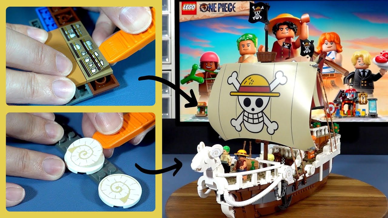 One Piece LEGO The Going Merry Pirate Ship 75639 Speed Build