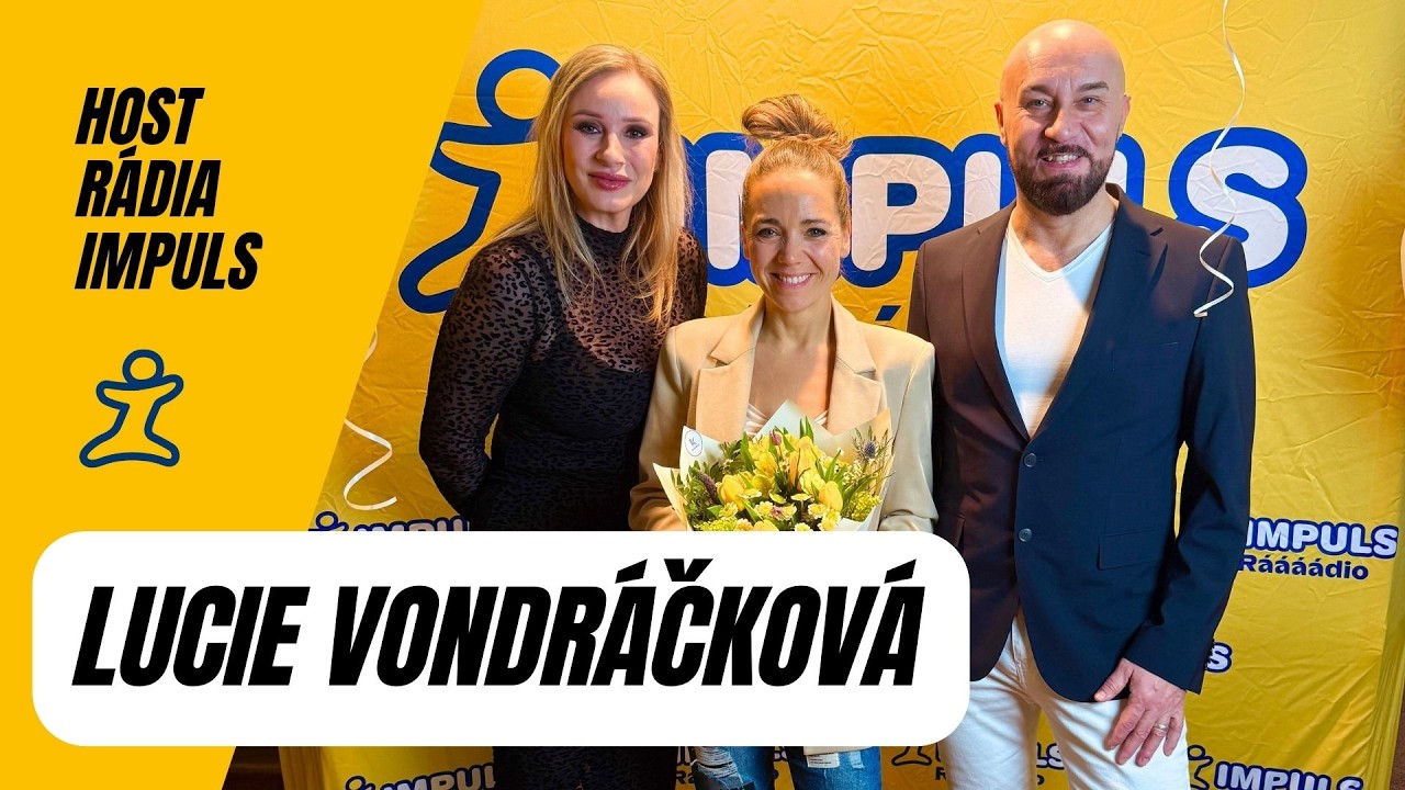Lucie Vondráčková: Oznámila velkou zprávu u nás ve studiu! 🤩