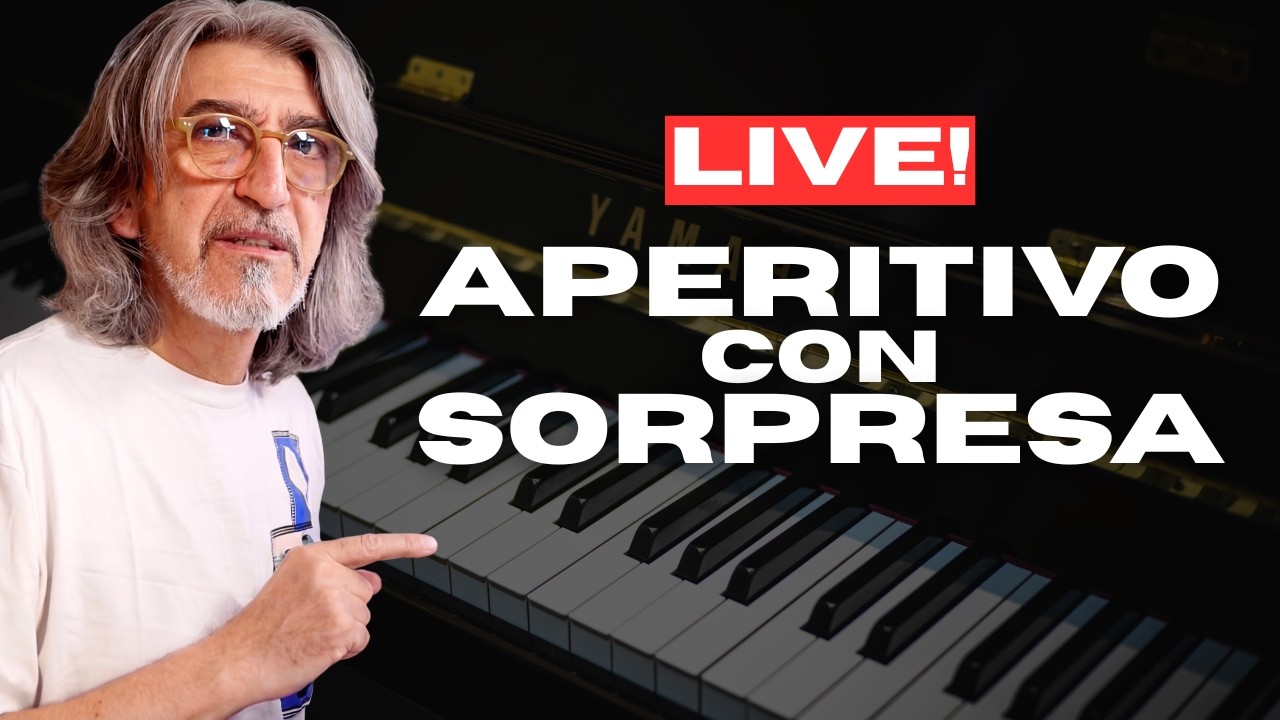 Aperitivo con Marco + SORPRESA 🎹