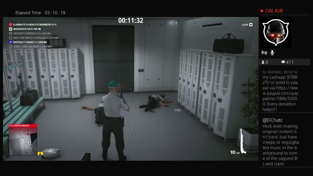 Let's Play Hitman World of Assassination [Part 62] PS4 Platinum Grind Mendoza #tibbztv