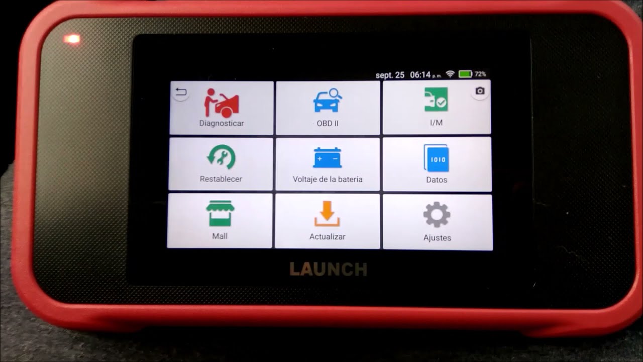 Launch crp 123E y 129E Prueba y Análisis scanner Automotriz en Español