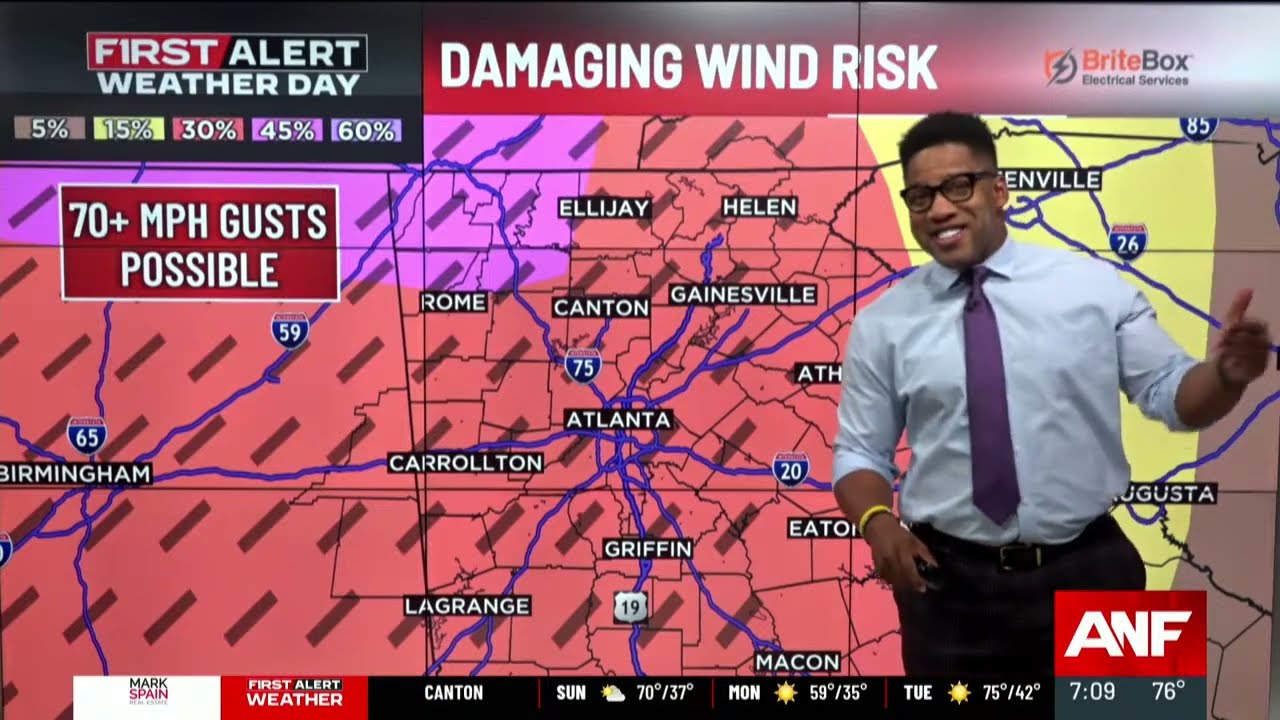 First Alert Weather: Tornado watch issued for northwest Georgia counties
