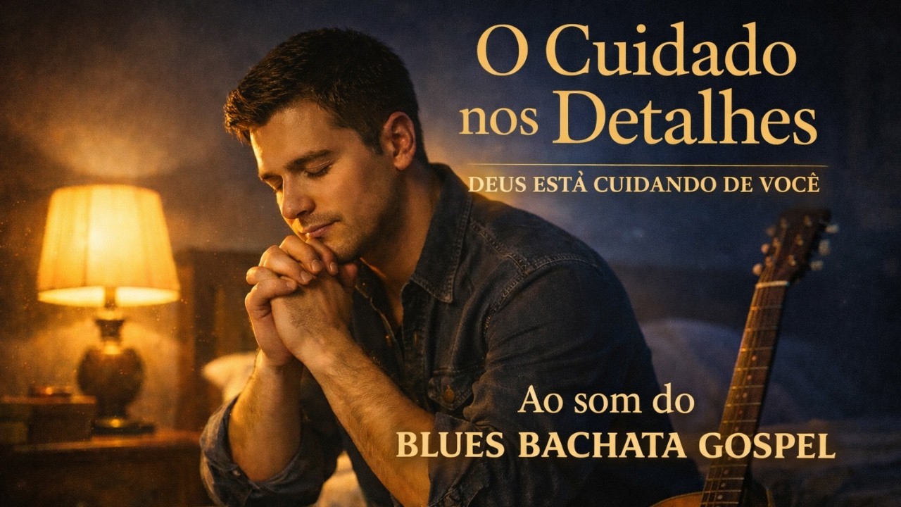 👉 ANTES DE DORMIR, OUÇA ISSO 🙏 | O Cuidado nos Detalhes (Blues Bachata Gospel)