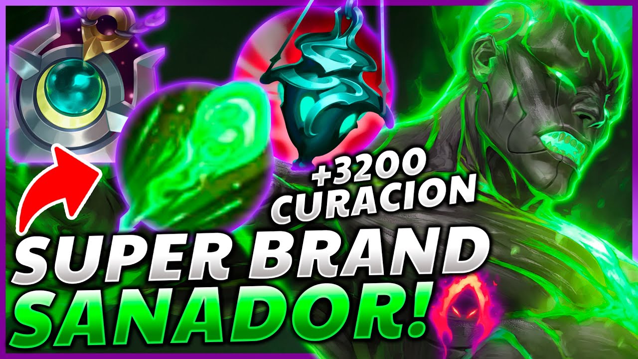 ❤️¡Llegó el MEGA BRAND HEALER! ¡CURA MÁS que SORAKA pero MATANDO a TODO el MUNDO!