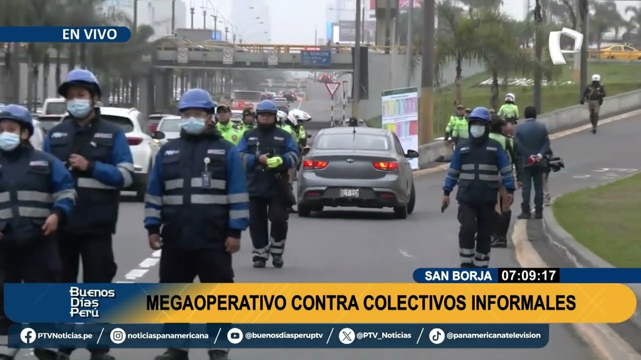 ¡Capturan a conductor que intentó evadir control de la ATU en av. Javier Prado! 🚓👮‍♂️