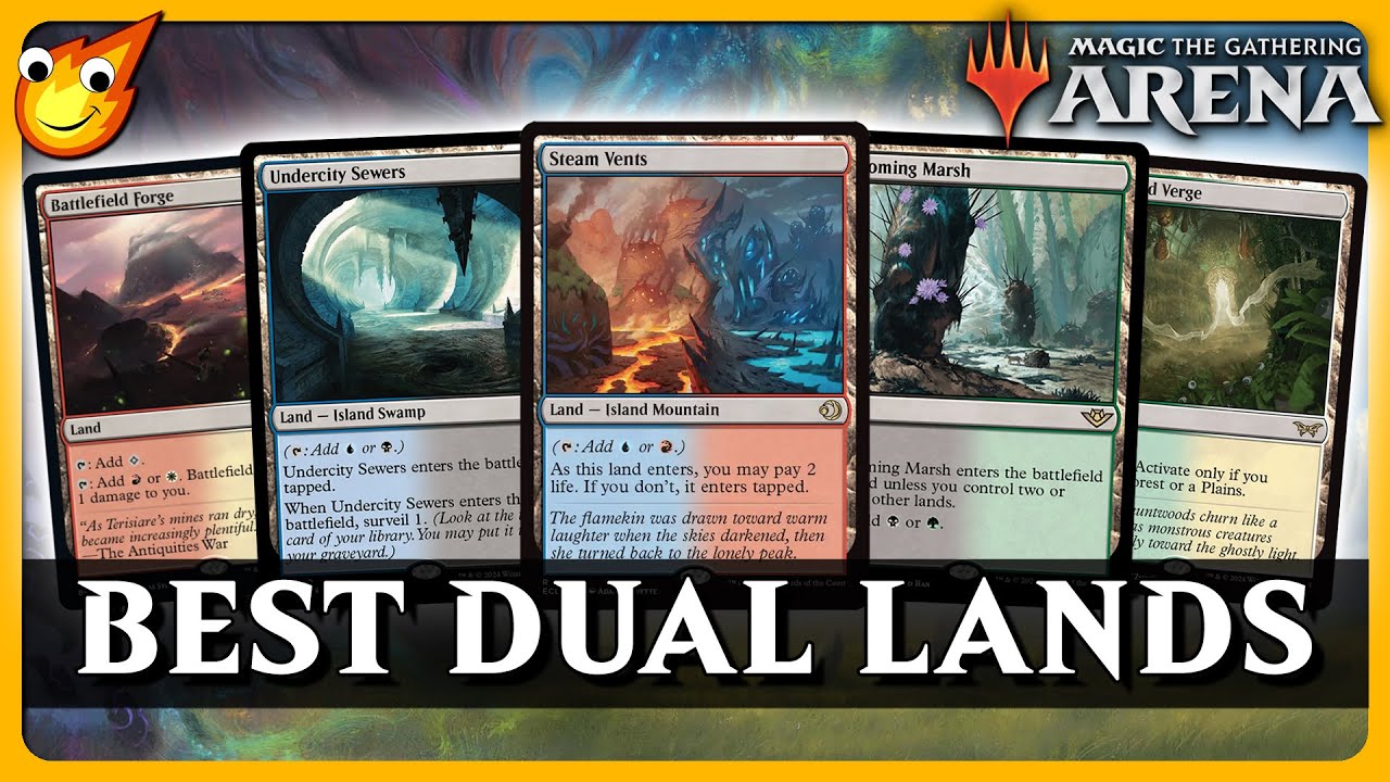 Лучшие редкие двойные земли для создания | MTG Arena