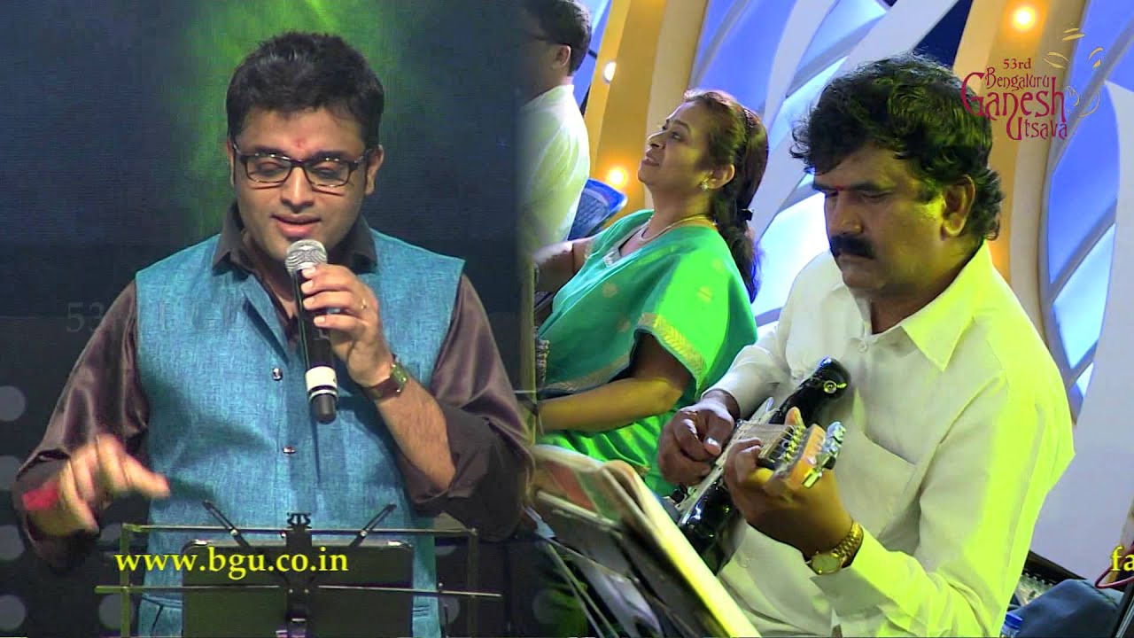 ILAYA NILAA POZHIGIRATHEY | Rajesh Krishnan - Ajay Warriar | 53rd Bengaluru Ganesh Utsava 2015