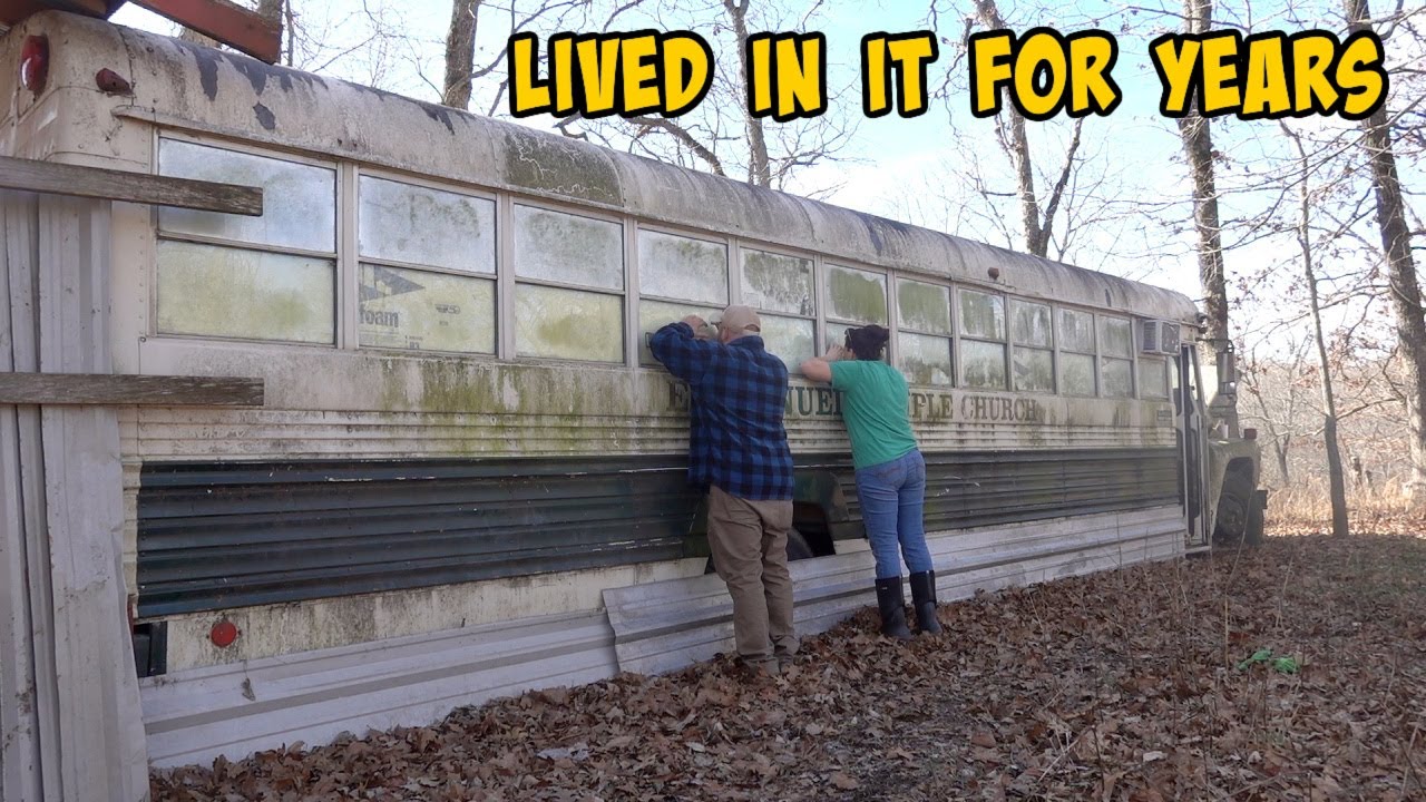 Searching Through The Abandoned Bus Was Crazy | Creek Property