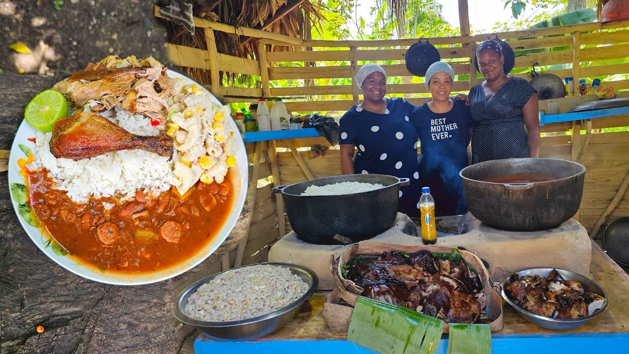 Yuli Cocina En Reunión Familiar Comida Típica I La cuña Llega A La nueva Cocina. La vida del campo
