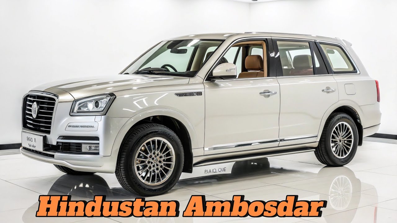 2026 Hindustan Ambassador SUV &ndash; The Legend Returns in a Bold New Avatar!
