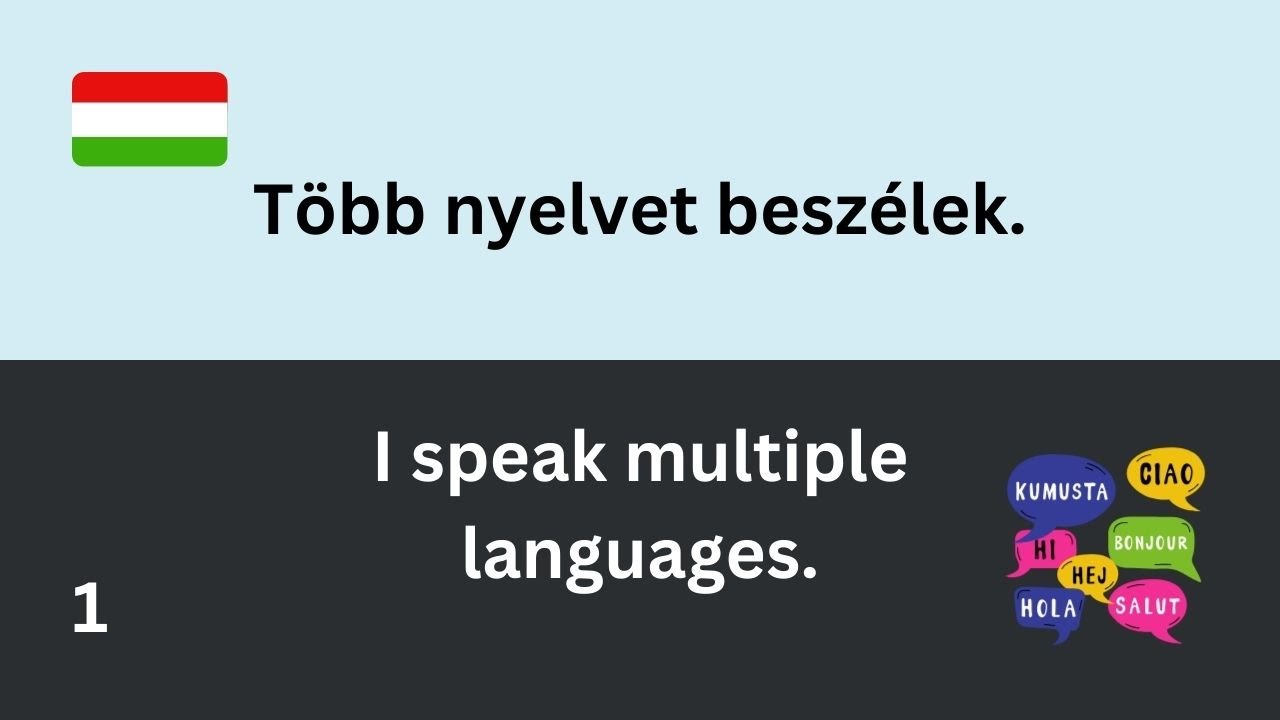 Learn Basic Hungarian Phrases | Languages | Hungarian Practice