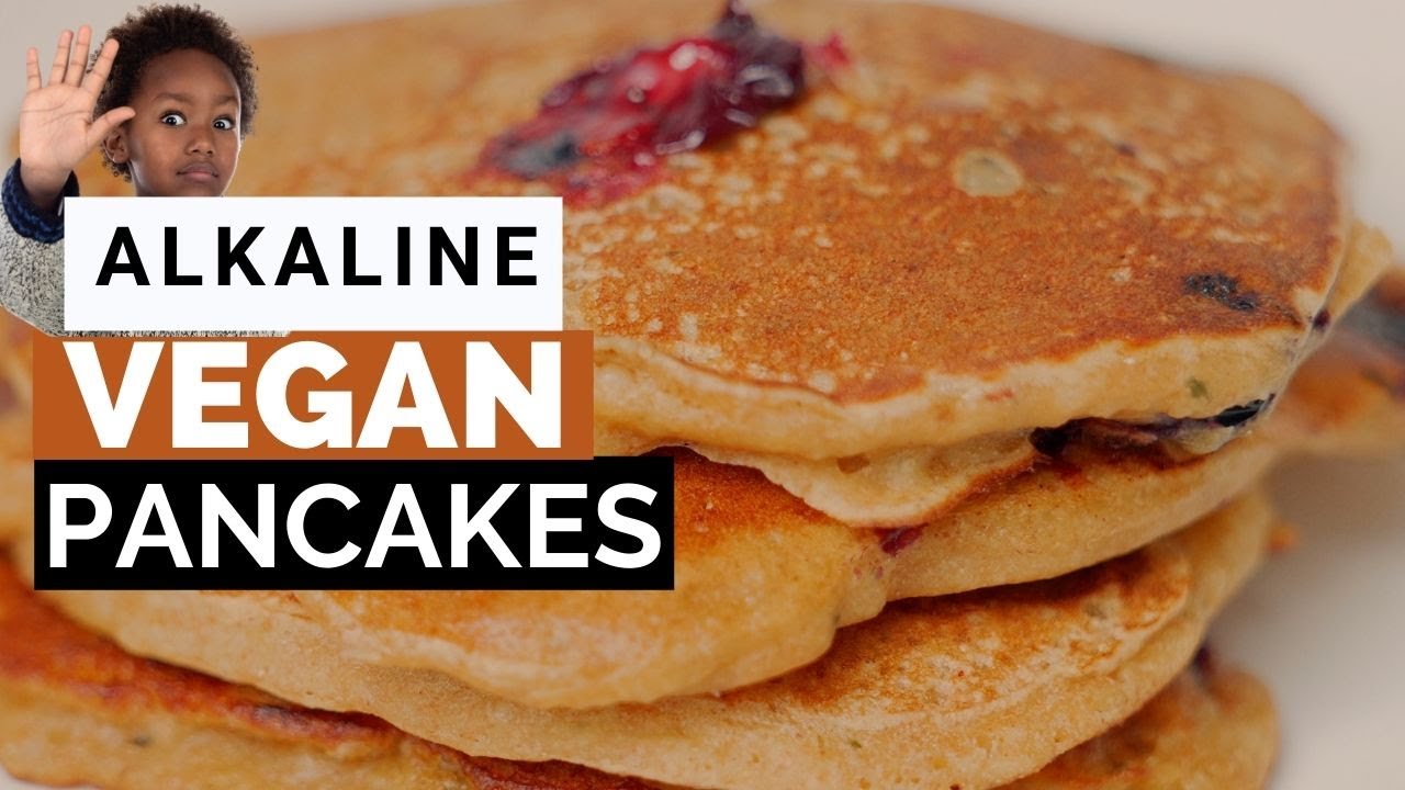 HOW TO MAKE | Alkaline Vegan Pancakes - Dr. Sebi Approved 🌱💯🔥